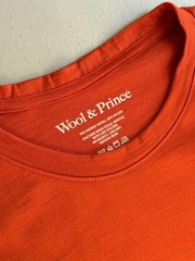 Wool & Prince Merino Wool T Shirt Size M bs77