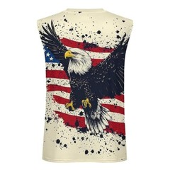 American Animal Graphic 3D Tank Top