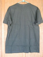 Gemrock Short Sleeve Plain Black V T-shirt SunWear Fashion Large 100% Cotton