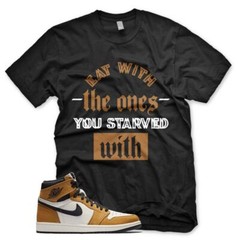 Black STARVED T Shirt J1 1 Rookie of the Year ROTY Wheat Golden Harvest