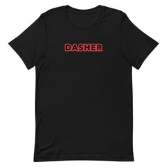 Brand New Dasher Top Dasher Unisex Tee T-shirt Delivery Driver DoorDash