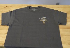 Mens Ed Big Daddy Roth Rat Fink Pinstripe Hot Rod Gray Cotton T-Shirt M-3XL RFG2