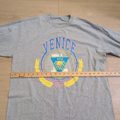 J. Galt Venice Beach Long Sleeve Shirt Adult XL Gray Surf California Muscle