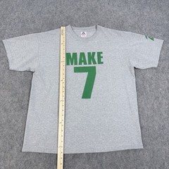 AAA Vintage Y2K Make 7 Up Yours Commercial Promo T-Shirt Fits Men’s Size XL Gray