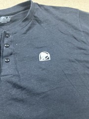 Taco Bell Employees 3 Button T Shirt Men’s Size Large