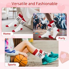 Couples Socks, I Love My Psychotic Girlfriend, Boyfriend Gift, Valentines