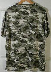 NDSU North Dakota Bison Camo Colosseum T-Shirt Size L Military Aesthetics NCAA