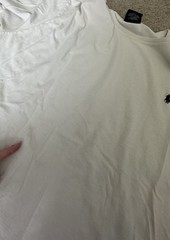 Polo Ralph Lauren White Pony Logo T Shirt Men’s XL Short Sleeve Cotton Tee
