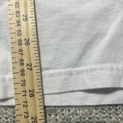 Orthodox Straight Edge Hardcore Pocket T WHITE Size L