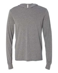 BELLA + CANVAS Unisex Jersey Hooded Long Sleeve Tee – 3512