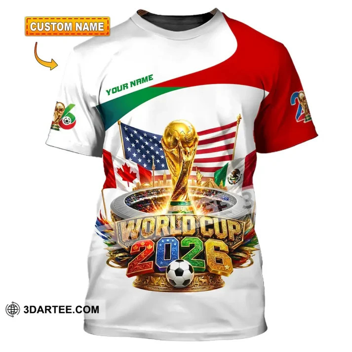 Unisex 3D Shirt – Custom World Cup 2026 Shirt men women VK14011