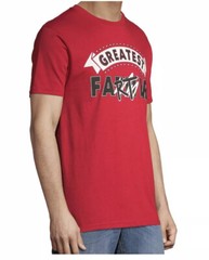 Way To Celebrate Fathers Day Size 3XL(54-56) Red Graphic Greatest Farter T-Shirt