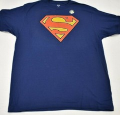 Superman Mens Glow In The Dark Ink Tee Shirt New S, M, 2XL, 3XL