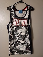 Seventy 7even Collector’s Edition Camo Tank Top Jersey Atlanta Men’s Size XL