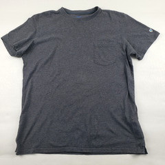 Kuhl Wildfibre Organic Cotton Tee Mens Large Gray Short Sleeve Crew Neck Shirt