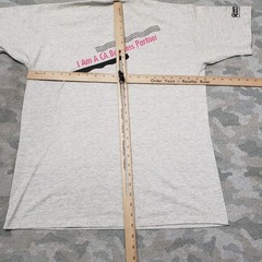 Jerzees Shirt Mens XL Gray Short Sleeve