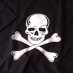 Skull And Crossbones T-Shirt – Punk Rock, 70s, Various Colours