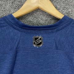 Adidas NHL T Shirt Men’s 3XL Blue Climalite Vented Athletic Crew Neck Tee Hockey