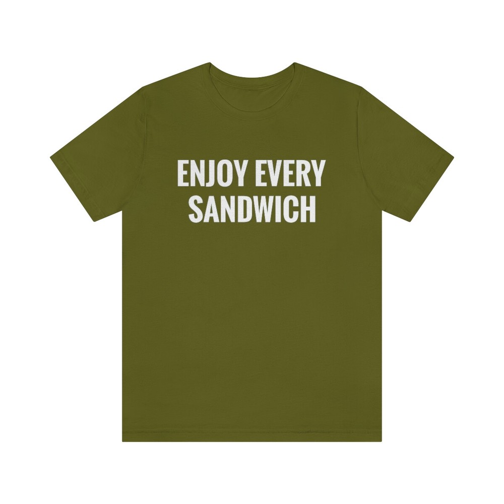 Enjoy Every Sandwich T-Shirt, Warren Zevon, Ware wolves of London, Zen, 70s, 80s