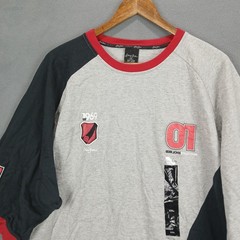 VTG Sean John Collection 01 T Shirt Mens 2XL Heather Gray Raglan Sleeve Graphic