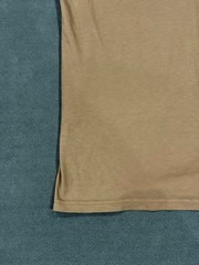 H&M T Shirt Mens Medium Brown Cotton Short Sleeve Regular Fit Crew Neck Casual