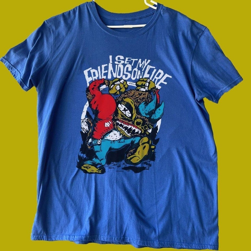 I Set My Friends On Fire t shirt Album Size S to 5XL BL1300