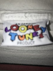 90s Vintage Taz USA T-Shirt Freeze Looney Tunes Large AOP 1995 $85
