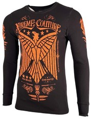 Xtreme Couture By Affliction Men’s Thermal Shirt Connect