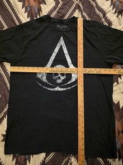 Assassin’s Creed IV Black Flag Video Game Promo T Shirt Black Men’s Size XL