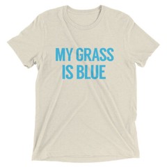 My Grass Is Blue T-Shirt, Classic Rock, Lynyrd Skynyrd, 70’s,Bluegrass, Kentucky