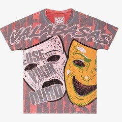 VALABASAS “LAUGH NOW” VINTAGE DATE RED NWT TEE Men’s S