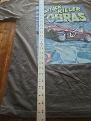 Ford Shelby GT Tee Shirt Men’s Size L Gray Graphic Print 2 Sided New