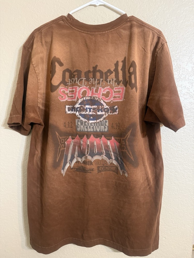 Travis Scott Coachella Exclusive T Shirt Large 2025 (NEVER WORN)