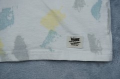 Vans Paint Blotted White T-shirt size Large