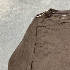 Levi’s San Francisco Shirt Mens XL Black Cotton Relaxed Fit Ribbed Hem Running