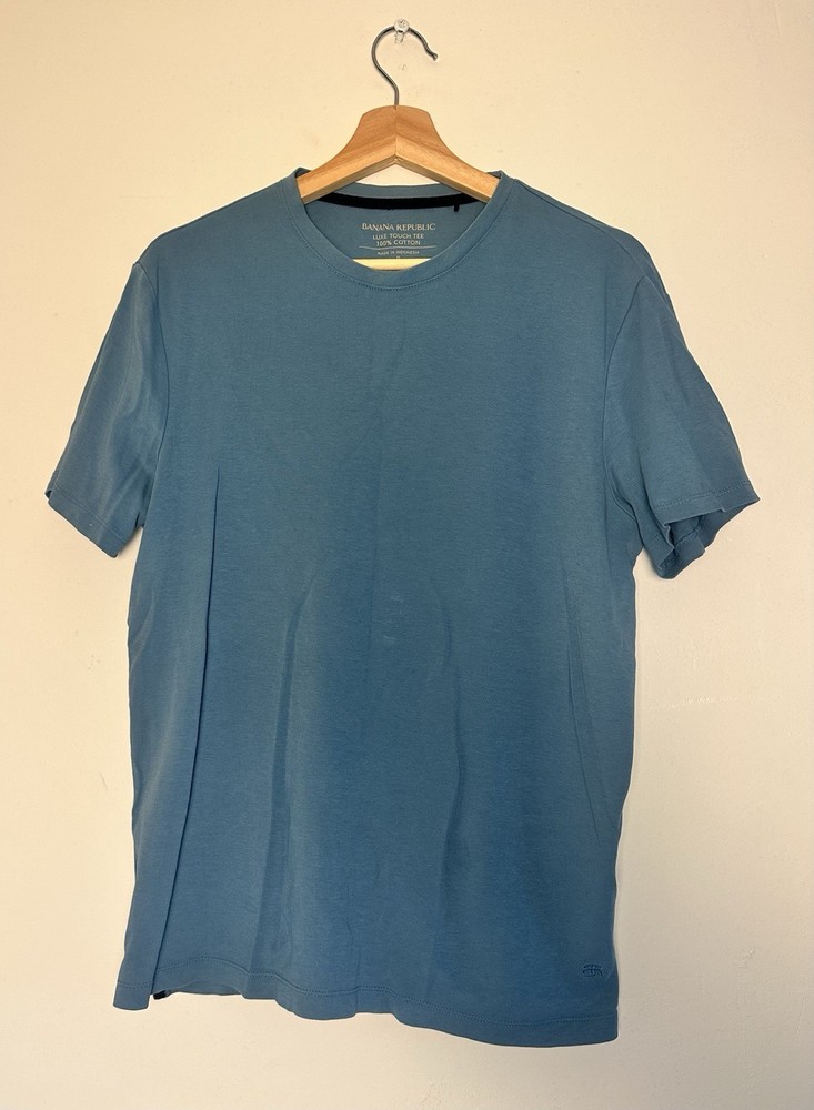 Banana Republic Men’s Luxe Touch Tee Gray, Size Medium