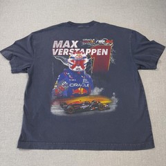 Hollister F1 Racing Max Verstappen T-Shirt Mens XL Faded Black Short Sleeve