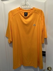 ADIDAS ClimaLite Men’s Performance T-Shirt GOLD Size XXL – Polyester – NWT