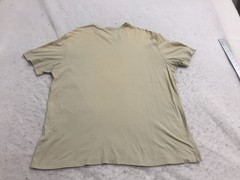 Dockers T Shirt Mens XL Beige Tan Short Sleeve Crew Neck