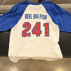 Men’s L Regular 3/4 T Shirt Reel Big Fish 241/Basketball Movie