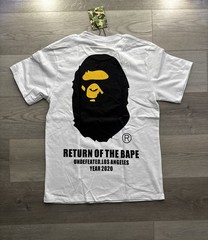 A Bathing Ape BAPE Undefeated Return of the Bape Ape Head Tee White Men’s M