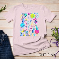 Geometric Pattern 80s 90s Memphis Style T-Shirt Unisex T-shirt