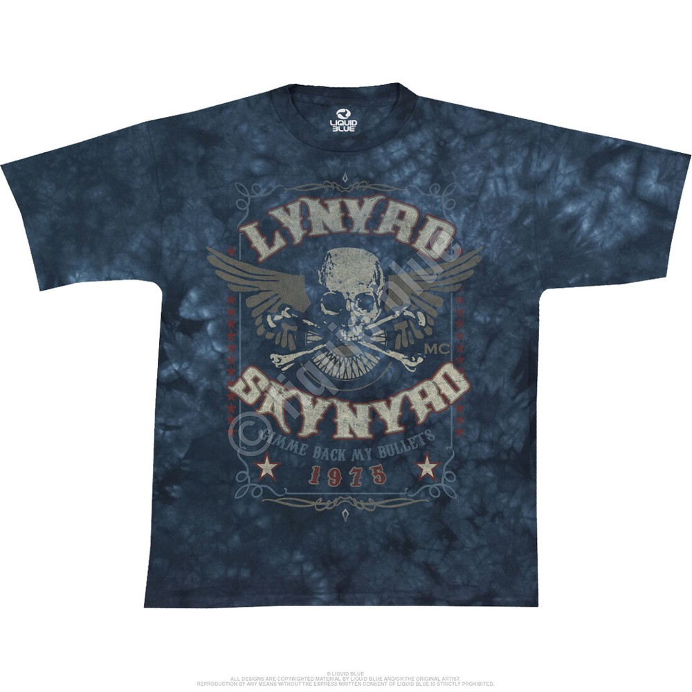 LYNYRD SKYNYRD-GIVE ME BACK MY BULLETS-TIE DYE SHIRT S,M,L,X,2X-3X,4X,5X,6X Deal