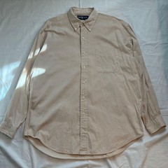 Ralph Lauren BLAKE Cotton Kanoko Shirt L Beige for 14Y+ Japan