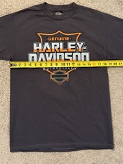 Harley Davidson T Shirt Adult M Amish Horsepower Double Sided Dover Ohio