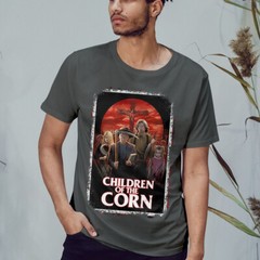 Children of the Corn (1984) Movie Poster Inspired T-Shirt Retro Film Tee Unisex