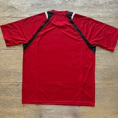 Vintage Adidas Soccer Style Shirt ClimaCool Size XL Red
