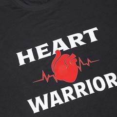 Shirt for men’s Heart warriors 100% cotton Short Sleeve activewear