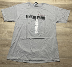 Linkin Park T-Shirt Large Gray Rock Band Hybrid Theory Graphic Tee Spencers