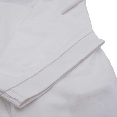 SHIMANO Short Sleeve Polo Shirt White Cotton 100% Fishing Sport Surf Casting